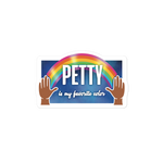 Celestial Boots Petty Is My Favorite Color Sticker